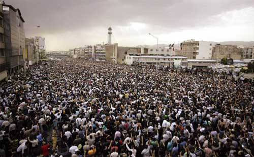 گزارش تصویری از تجمعات